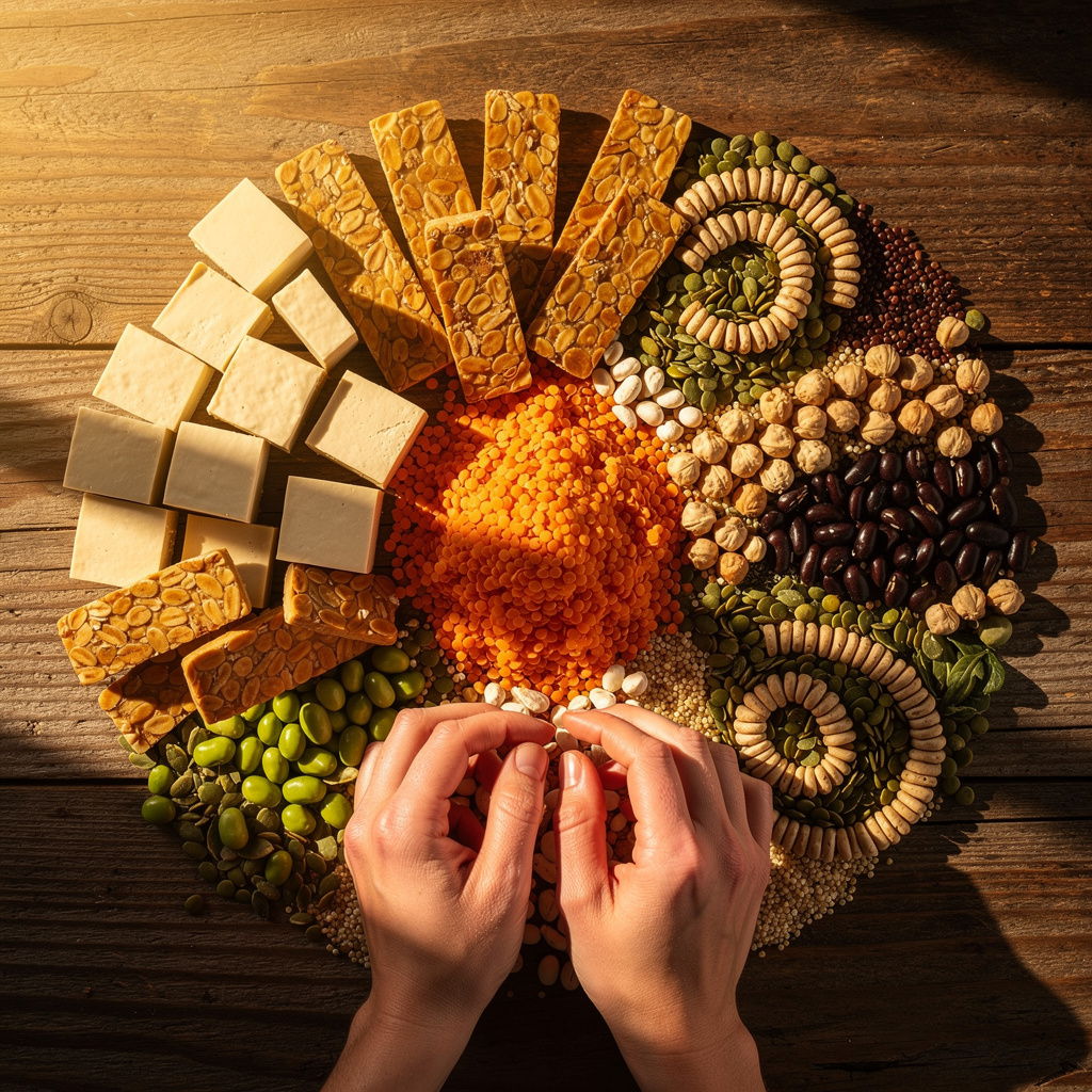 Pflanzliche Proteinplanung