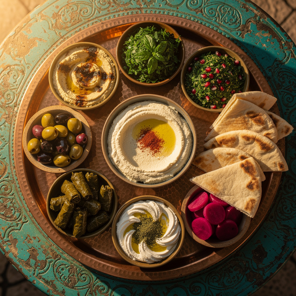 Meze aus Nahost und Levante