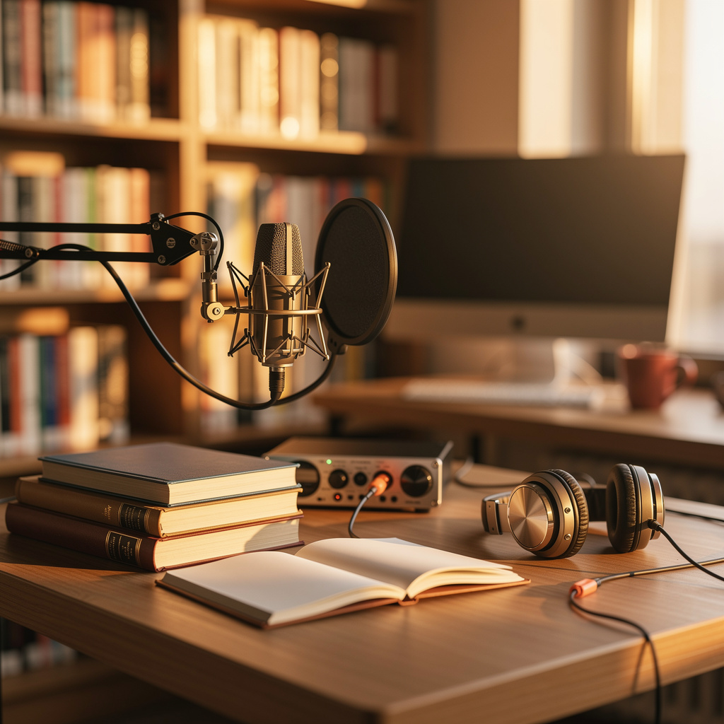 Audiobook-Produktion und -Publishing
