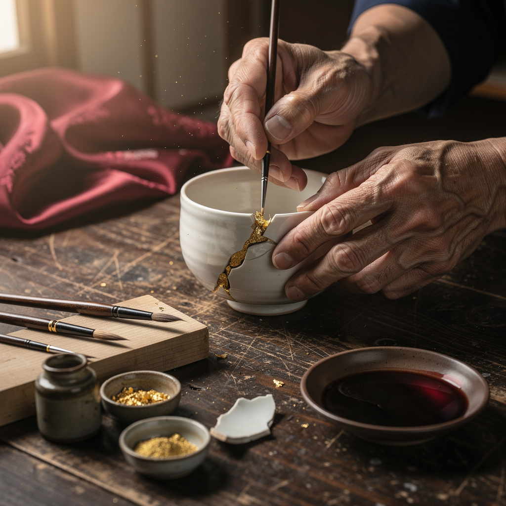 Kintsugi Keramikrestaurierung