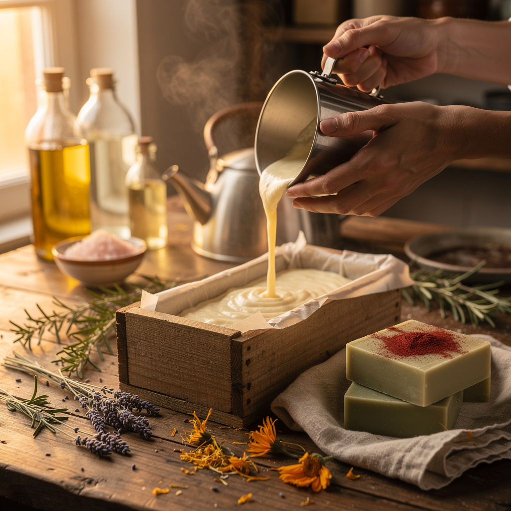 Naturseife selber herstellen