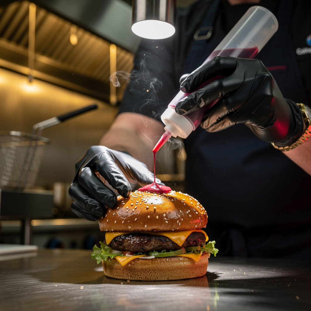 Fast-Food-Franchise-Werbung