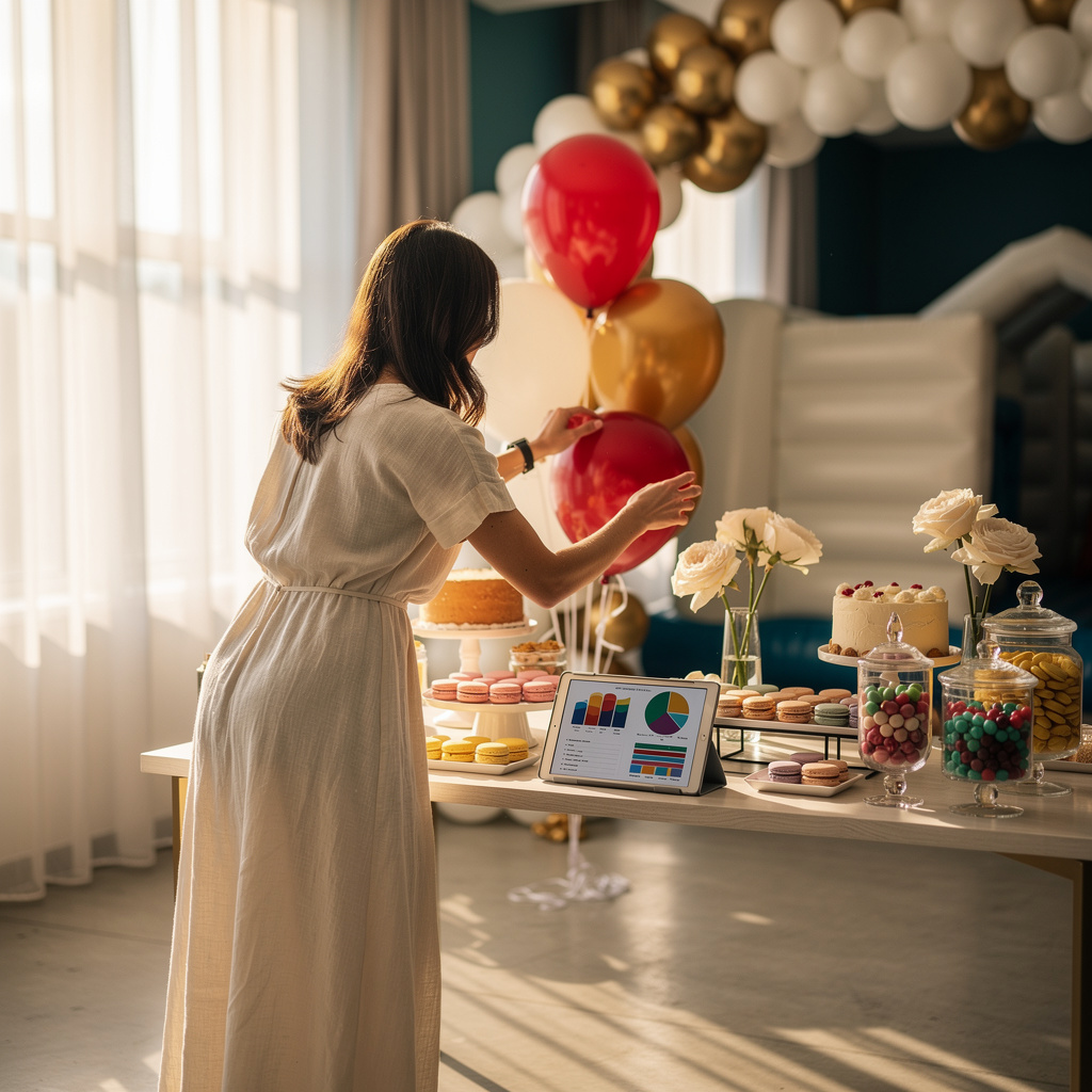 Marketing für Kinderparty-Unternehmen