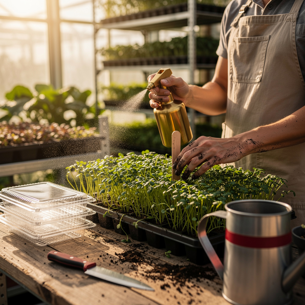 Microgreens Unternehmen gründen