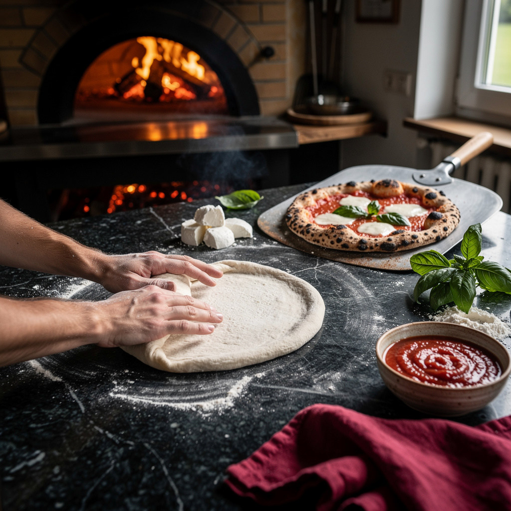 Pizza Napoletana zu Hause