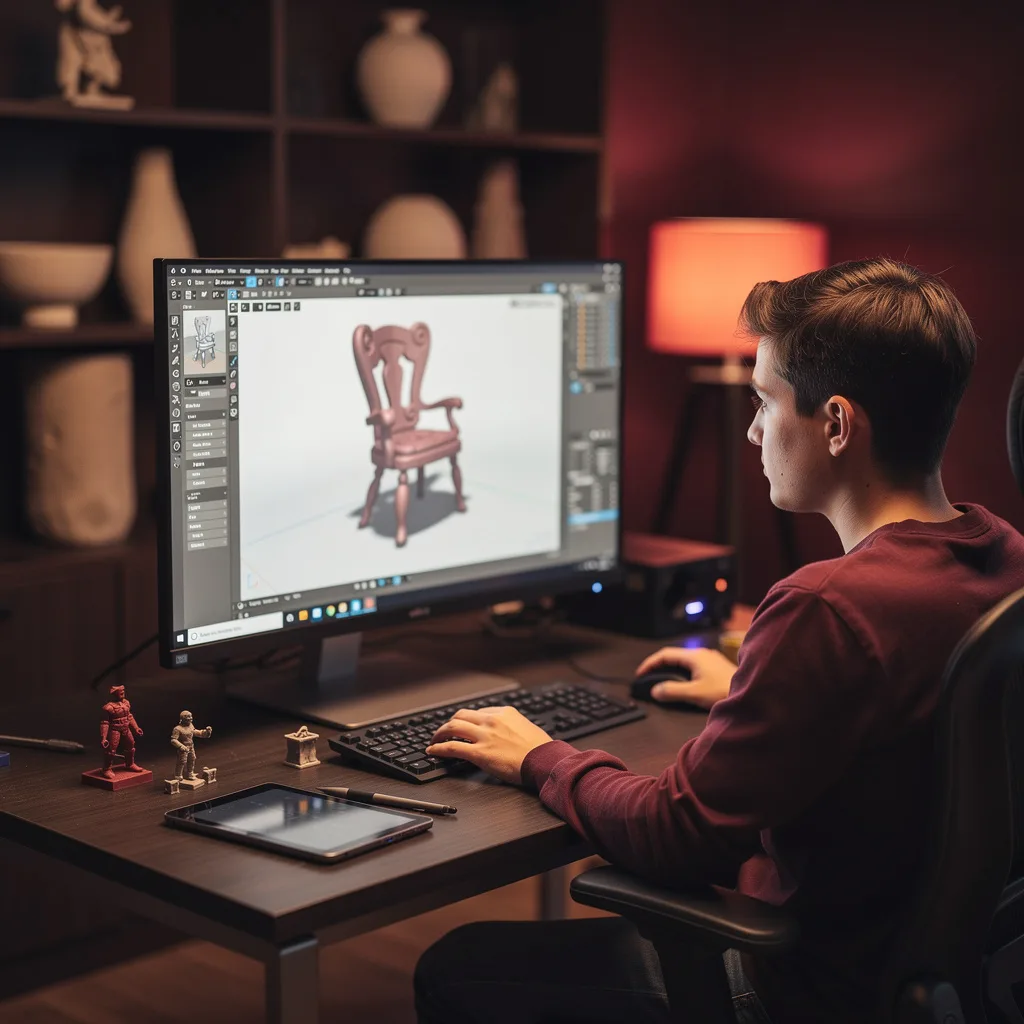 Blender 3D-Modellierung