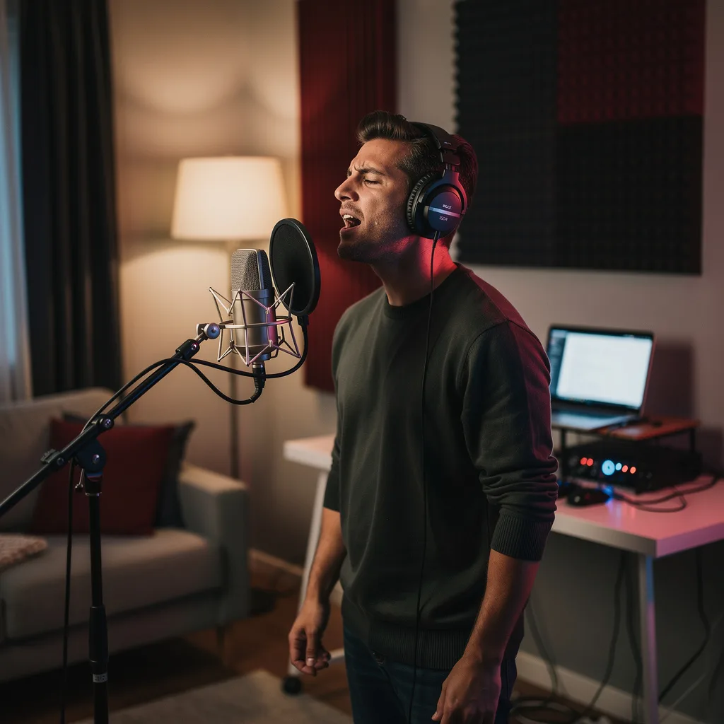 Vocals zuhause professionell aufnehmen